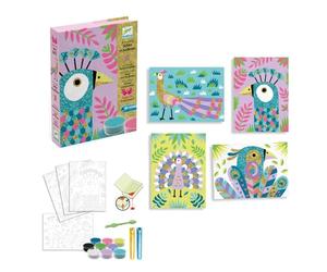 Djeco DJ08663 For Older Children-Coloured Sands, Multicoloured, for age 6y+