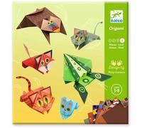 Djeco DJ08702 Origami Jumping Animals - 24 Origami Sheets