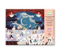 Djeco DJ09356 Rub Down Transfers Little Ballet Dancers