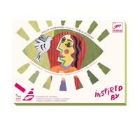 Djeco DJ09386 Square Heads Kit - Cubism Inspired by Pablo Picasso