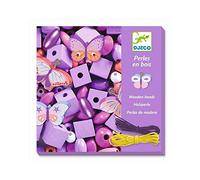 Djeco Jewellery Creating set - Wooden beads: Butterflies DJ09810