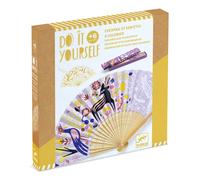 Djeco DJ07945 DIY Abanico con estuche apara colorear Pencil Cases