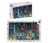 100-Piece Puzzle, The Enchanted Forest, by DJECO multi