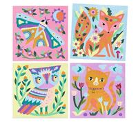 DJECO Garden Lights Colored Sand Craft Kit