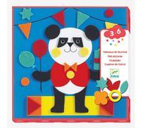 Djeco Gentle Creatures Panda - Children's Mess Free Felt Activity Craft Set