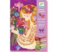 Djeco Glitter Pictures The Scent Of Flowers