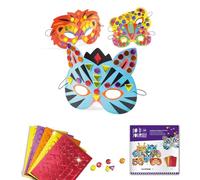 Creative kit Jungle animals 5 DJECO masks multicoloured