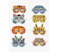 Djeco Kids Jungle Animal Mask Set of 6