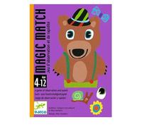 Djeco Magic Match Memory Card Game for Children 4-12 Years