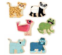 Djeco Magnetische Puzzel Mixanimo