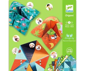 Djeco Make Your Own Origami Fortune Tellers with Fun Animal Design