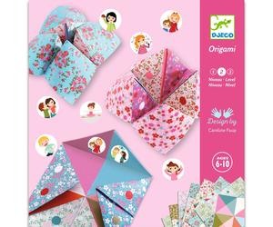 Djeco Make Your Own Origami Fortune Tellers with Sweet Floral Designs