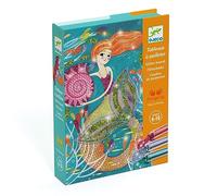 Djeco Glitter Boards - Mermaids