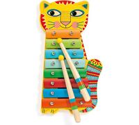 Djeco Metallophone Cat Multicoloured One Size