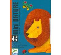 Djeco Mini Nature Card Game for Children Memory and Observation Aid