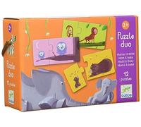 Mum and Baby Puzzle Duo, by DJECO multi