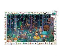 Djeco Observation Puzzle 100pc Enchanted Forest