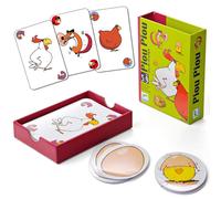 Djeco Piou Piou Card Game - Children's Chicken and Egg Family Fun