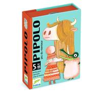 Djeco Pipolo Kids Bluffing Travel Card Game