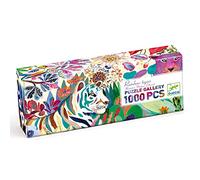 Puzzle gallery 1000pcs - rainbow tiger DJECO multicoloured