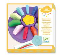 DJECO Little Colors 12 Flower Shape (39005), Multicolor, Count (Pack of 1)