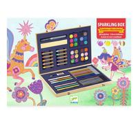 Djeco - Sparkling Box of Colours Art Materials Set