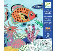DJECO Surprises coloring pages - under the sea