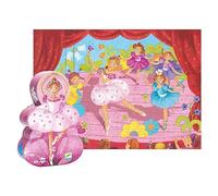 Djeco Pink Kids Ballerina Puzzle
