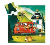 Djeco - The fire truck - 16pcs *