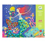 DJECO The Song of the Mermaids Mosaic Box (39423), Multicolor (1)