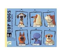 DJECO Top Dogs Card Games, Multicolor (35099)