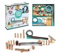 DJECO Zig & Go 48-Piece Set - Domino Track Builder for Creative STEM Play