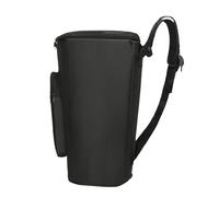 ＡＷＨＡＯ Djembe Bag Adjustable Shoulder Straps Breathable Black Reliable Protection with Inner Padding Waterproof Padded Backpack, 10 Inch