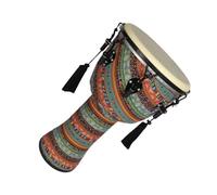 Djembe Drum 10-inch ABS Music African Drum Percussion Djembe For Beginners Percussion Lover (Color : B)