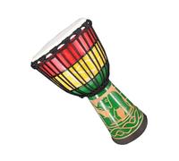 Djembe Drum 10-Inch Mahogany African Drum Goatskin Drum Head Percussion Djembe Drum (Color : B)