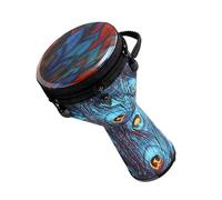 Djembe Drum 12-inch African Drum Lightweight Composite Carbon Fiber African Drummer Percussion Instrument (Color : B)