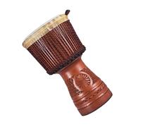 Djembe Drum 12-inch Hand-carved Mahogany African Drum Sheepskin Drum Head African Hand Drum Instrument (Color : B)