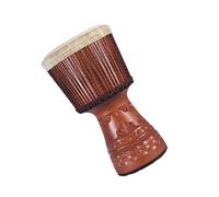 Djembe Drum 12-inch Hand-carved Mahogany African Drum Sheepskin Drum Head African Hand Drum Instrument (Color : D)