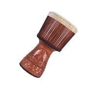 Djembe Drum 13-inch Hand-carved Mahogany African Drum Sheepskin Drum Head African Hand Drum Instrument (Color : D)