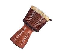 Djembe Drum 13-inch Hand-carved Mahogany African Drum Sheepskin Drum Head African Hand Drum Instrument (Color : B)