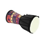 Djembe Drum 4 Inch African Drum Handmade Traditional African Drum Colorful Djembe Hand Drum Percussion