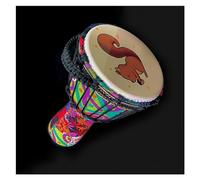 Djembe Drum 8.5-inch PVC African Drum For Adult Beginners Professional Playing Hand Drum Instrument (Color : B)