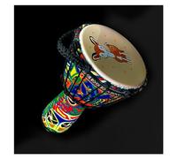 Djembe Drum 8.5-inch PVC African Drum For Adult Beginners Professional Playing Hand Drum Instrument (Color : A)