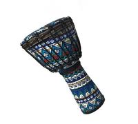 Djembe Drum 8-inch African Drum Beginner's Hand Drum Professional Playing Percussion Drum With Drum Bags (Color : A)