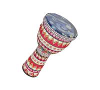 Djembe Drum 8 Inch African Hand Drum Portable Djembe Drum With Colorful Art Patterns For Beginners (Color : A)