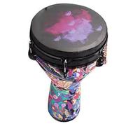Djembe Drum Adjustable African Drum 10-inch PVC Adult Beginner Professional Playing Hand Drum (Color : D)