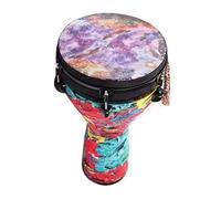 Djembe Drum Adjustable African Drum 10-inch PVC Adult Beginner Professional Playing Hand Drum (Color : C)