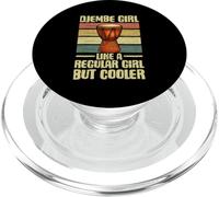 Djembe drum girl djembe drumming PopSockets PopGrip for MagSafe