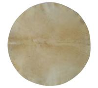 Djembe Drum Head Natural Goat Skins Marching Snare Drums Skin, Irish Bodhran, Banjo, Native Frame Drums, Conga, African Drums, Percussion Drumhead Calf Skin (Natural Skin 14")
