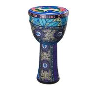 Djembe Drum Large 8-inch ABS African Drum Lightweight African Hand Drum Instrument For Beginners (Color : H)